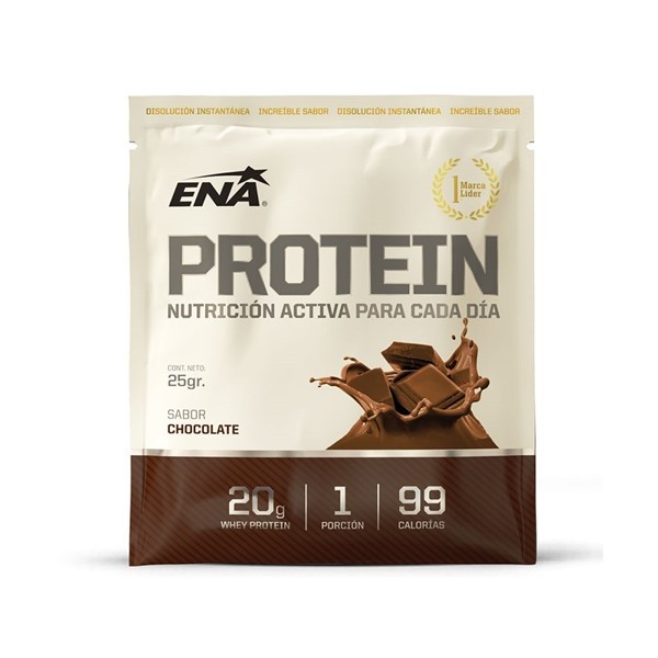 Suplemento Deportivo Ena Proteína de Chocolate x 25 gr