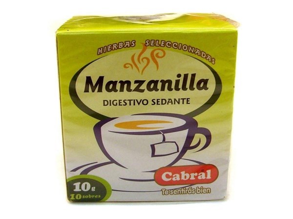 Cabral Té  de Manzanilla | 10 Saquitos #1