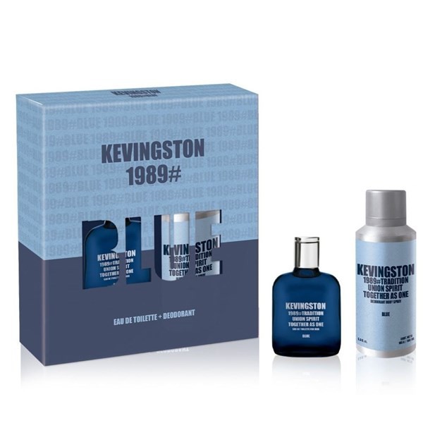 Set Edt Kevingston 1989 blue 50 ml + Desodorante 160 ml #1