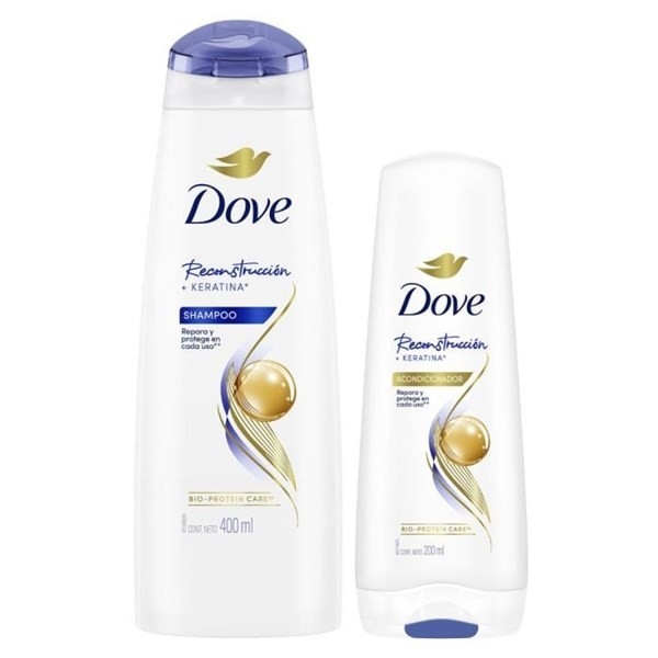Shampoo Dove Reconstrucción Completa 400 Ml + Acondicionador 200 Ml

 #1