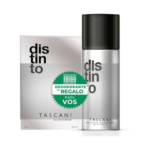 Tascani Set Distinto Edp 100 ml + Deo Tamaño 2 Unid #1