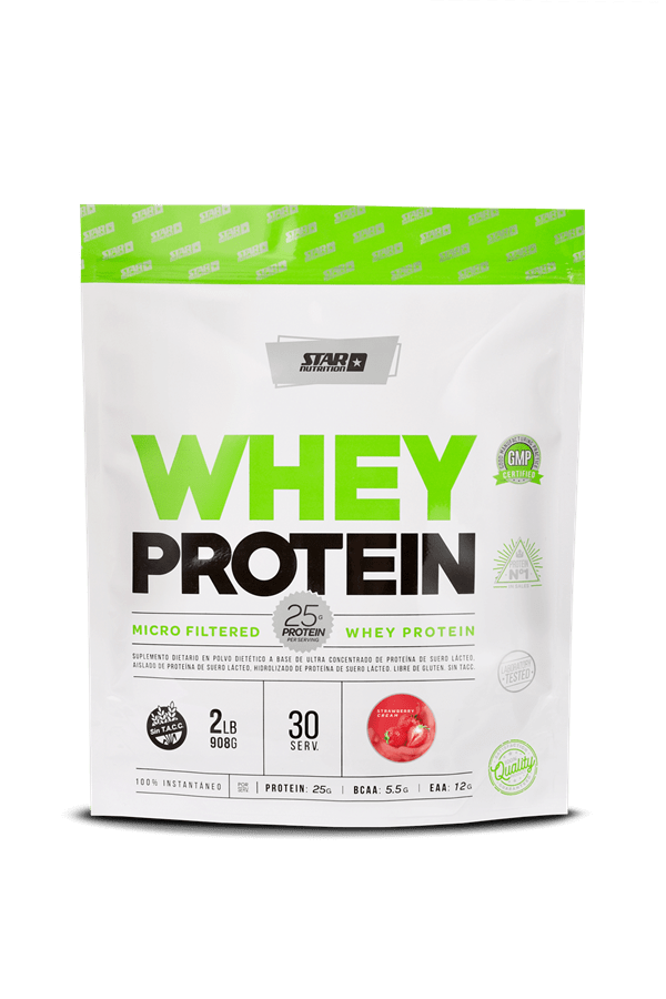 Star Nutrition Whey Protein Frutilla Doypack 908G #1