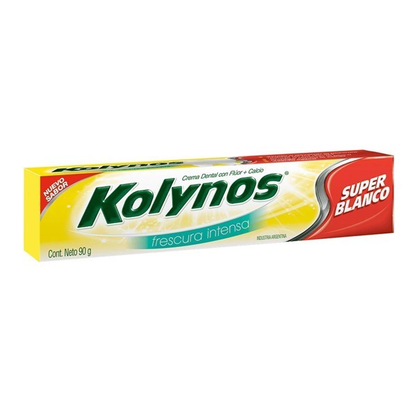 Kolynos Súper Blanco Frescura Intensa Crema Dental 90 g #1