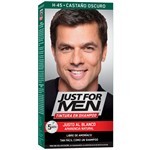 JUST FOR MEN Tintura En Shampoo Color Castaño Oscuro #2