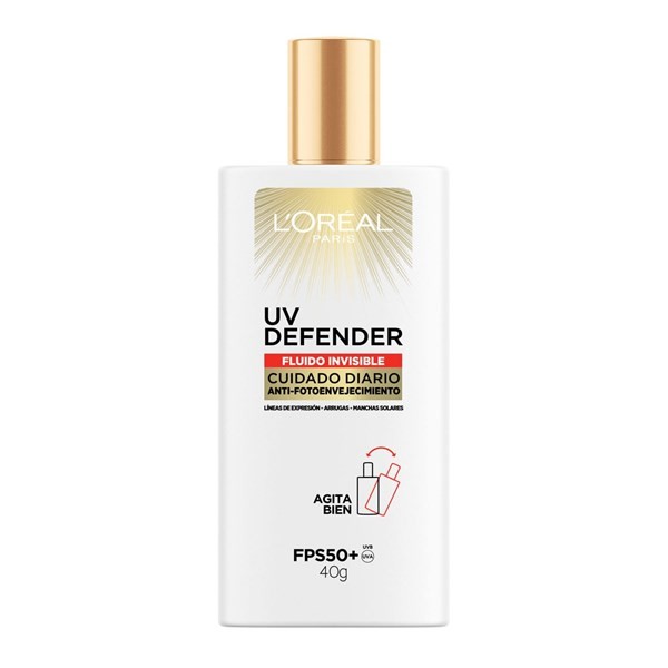 Protector Solar UV Defender Fluido Invisible SPF50+ Loreal París