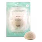 Konjac Esponja Facial Con Arcilla Verde Francesa #3