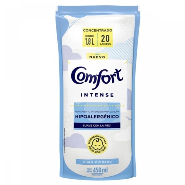 Comfort Suavizante Para Ropa Puro Cuidados Repuesto Doypack 450 ml alt