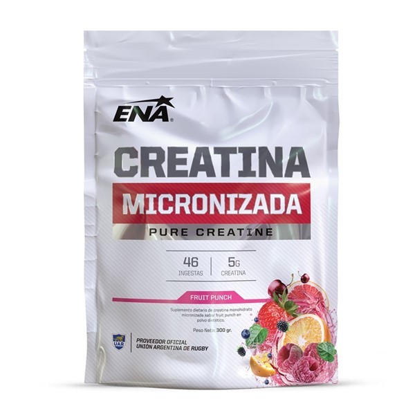 Creatina Micronizada Ena Fruit Punch x 300 g