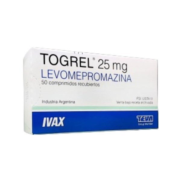 Roemmers Togrel 25 Mg Levomepromazina x 50 Comp #1