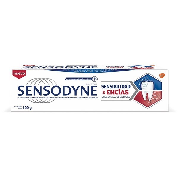 Sensodyne Crema Dental Sensibilidad Y Encías 100 gr #1
