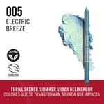 Rimmel London Delineador de Ojos Rimmel Thrill Seeker Shimmer Shock x 6.5 g Color 05 Electric Breeze #4