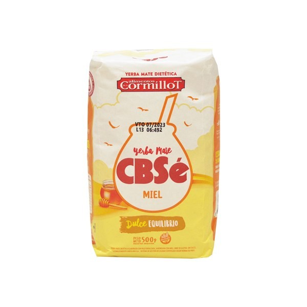 Yerba Mate Cbsé Miel 500 g. #1