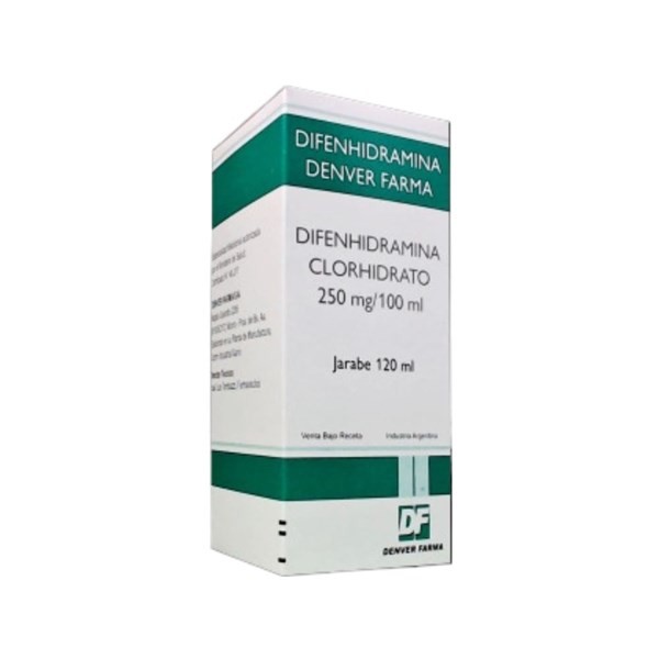 Difenhidramina Denver Farma Difenhidramina Jarabe x 120 ml #1
