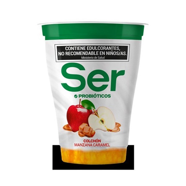 Yogur Descremado Ser Colchon De Manzana Caramel 170 G. #1