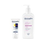 Dermaglos Set Solar Fps 65 + Hidratación Esencial 2 Unid #1