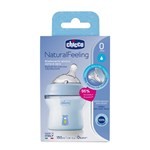 Mamadera Natural Feeling Chicco Flujo Lento Celeste x 150 ml #2