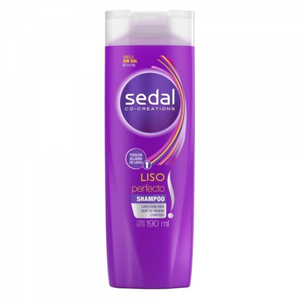 Sedal Shampoo Liso Perfecto 190 Ml alt