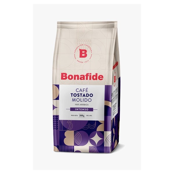 Café Tostado Molido Bonafide Intenso 200 grs #1
