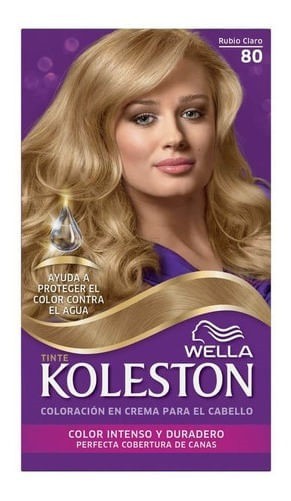Koleston Coloracion en Crema Kit Rubio Claro 80