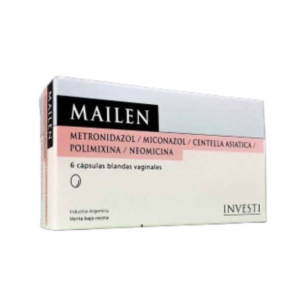 Siegfried Mailen Miconazol + Asoc Vaginal x 6 Cáps Blandas #1