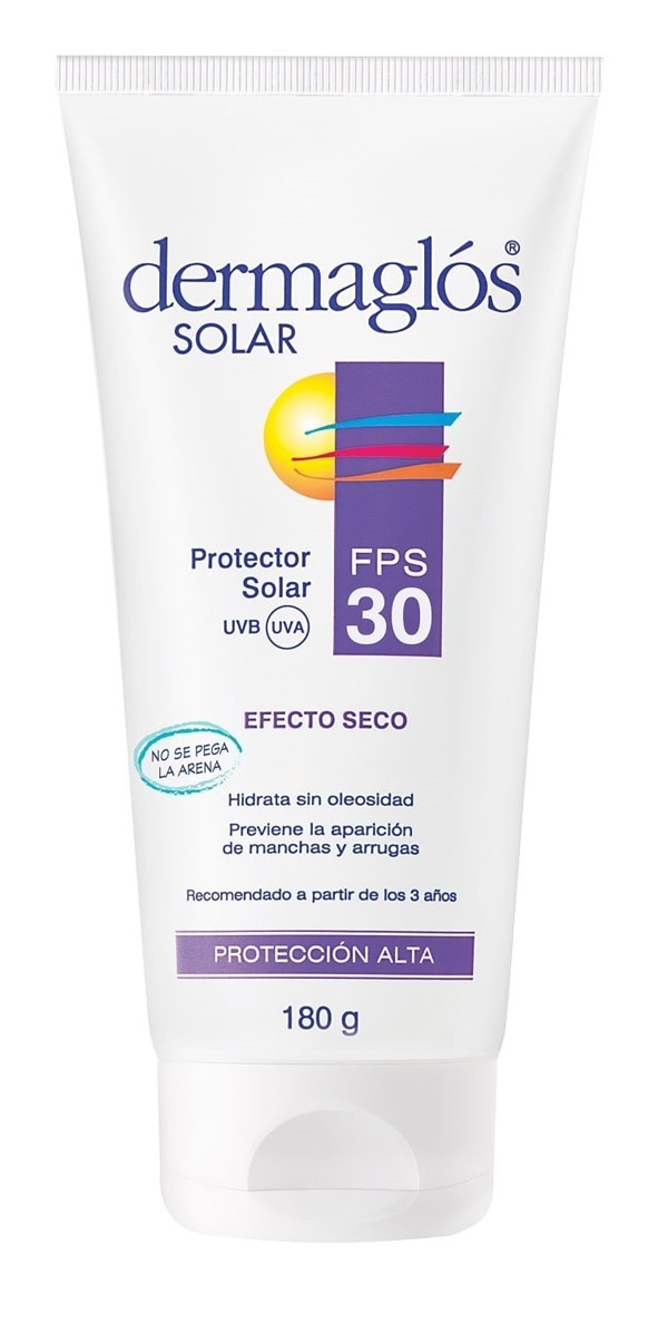 Dermaglos Protector Solar Fps 30 Efecto Seco 180 gr #1