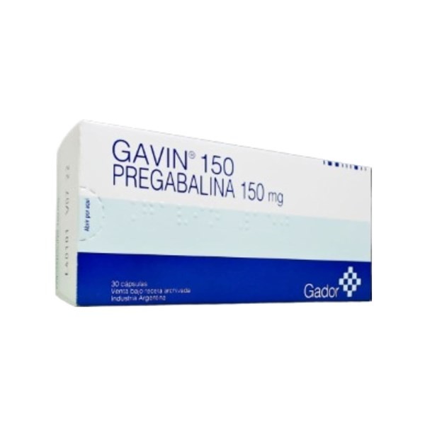 Gador Gavin Pregabalina 150 Mg x 30 Caps #1