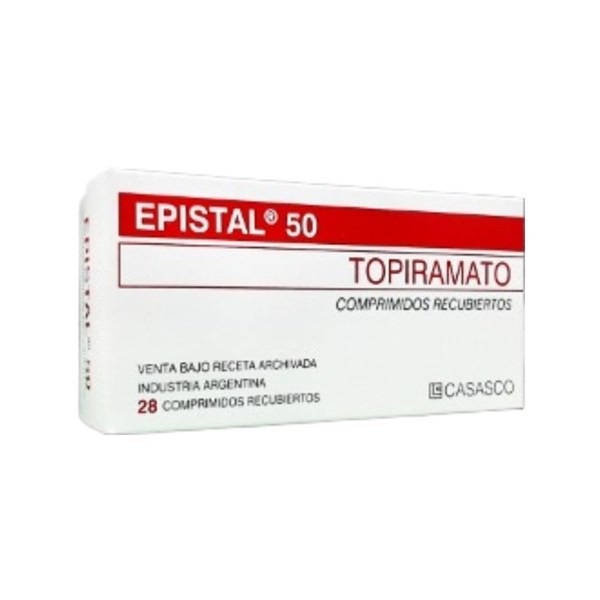 Casasco Epistal Topiramato 50 Mg x 28 Comp #1