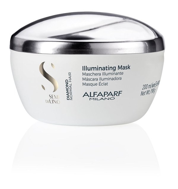 Máscara Capilar Alfaparf Milano Semi Di Lino Diamond Illuminating x 200 ml #1