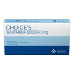 Choice 5 Mg | 30 Comprimidos | Warfarina #1
