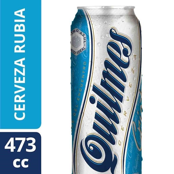 Cerveza Rubia Quilmes Clásica 473 Ml Lata alt