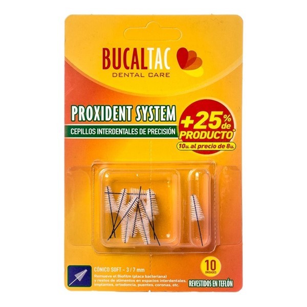 Bucal Tac Cepillo Interdental Cónico Standard 3/7 Mm (10 Unidades) #1