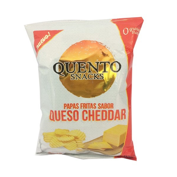 Papas Fritas Quento Queso Cheddar 90 g. #1