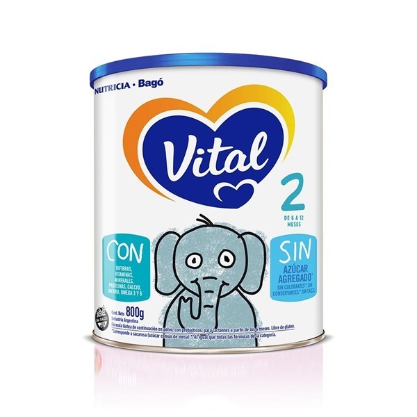 Leche Infantil Polvo Vital 2 6 a 12 meses x 800 g #1