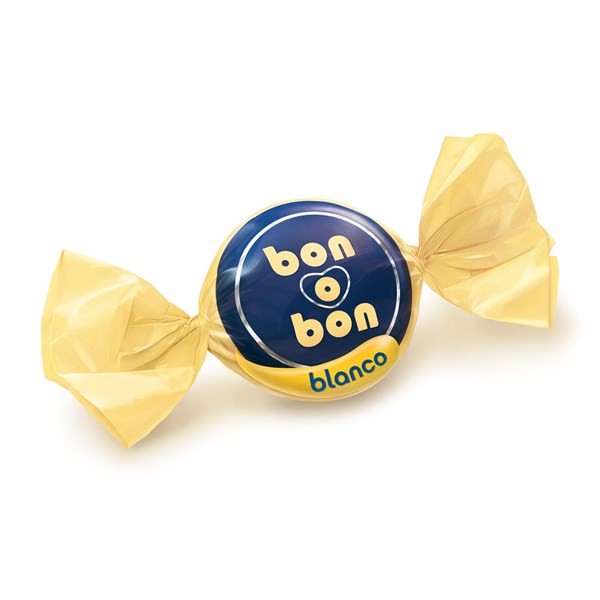 Bombón Chocolate Blanco Bon O Bon 15 g. alt