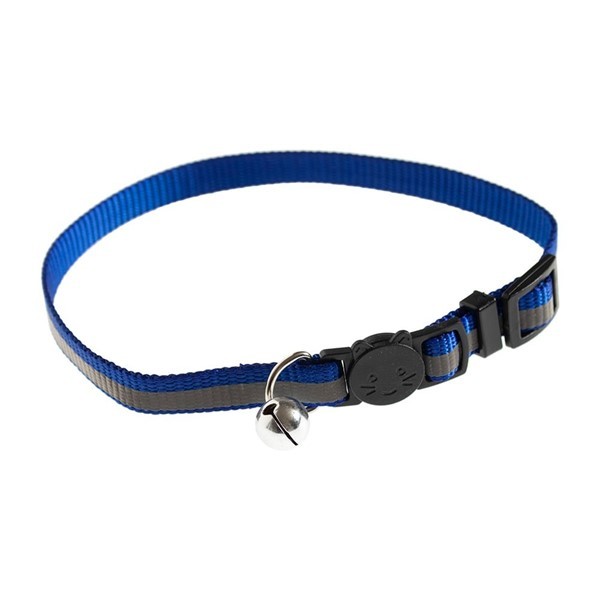 Collar Reflectivo Para Gatos Simplicity Pet Azul #1
