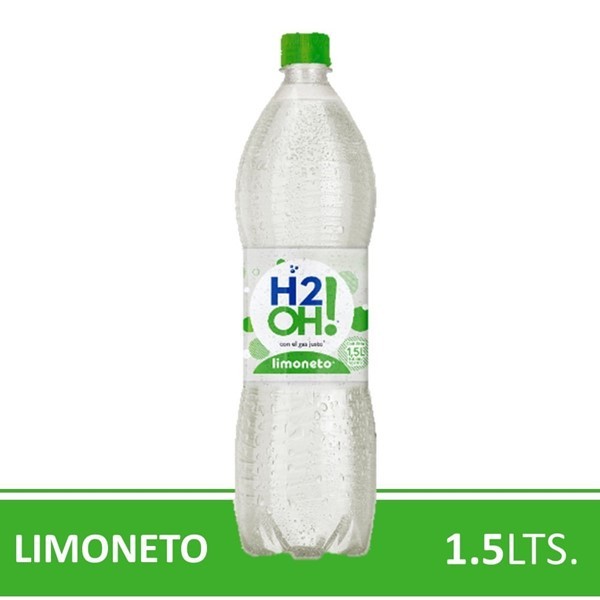7 Up Agua Saborizada Con Gas H2oh Limoneto 1.5 L
