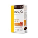 Issue Kit Tintura en Crema Keratin Color 5.6 Castaño Claro Caoba Rojizo #4