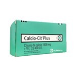 Trb-Pharma Calciocit Plus Calcio, Citrato + Vit D3 x 60 Comp Ranurados #1