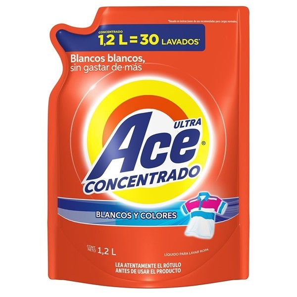 Ace Jabon Liquido Concentrado 30 lavados 1.2 l alt