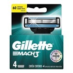 Cartuchos Para Afeitar Gillette 3 mach x 4 un #1