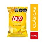 Papas Fritas Lays Clásicas 40 g. #1