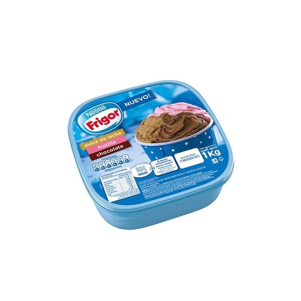 Frigor Dulce De Leche Frutilla Chocolate  1 Kg