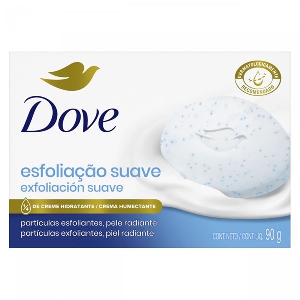 Dove Jabón de Tocador Exfoliante 90 gr