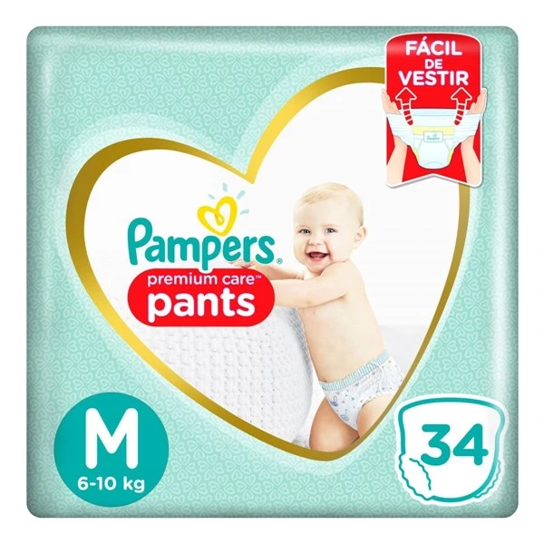 Pampers 30 Unidades m