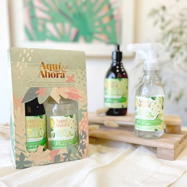 Aquí & Ahora Set Pureza Hogar Verbena & Limón alt