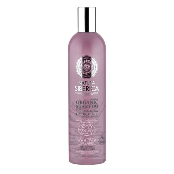 Shampoo Protección Y Brillo Natura Siberica Cabello Teñido Y Dañado x 400 ml #1