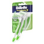 Máquinas Para Afeitar Gillette Prestobarba3 Sensitive Desechables x 2 un #7