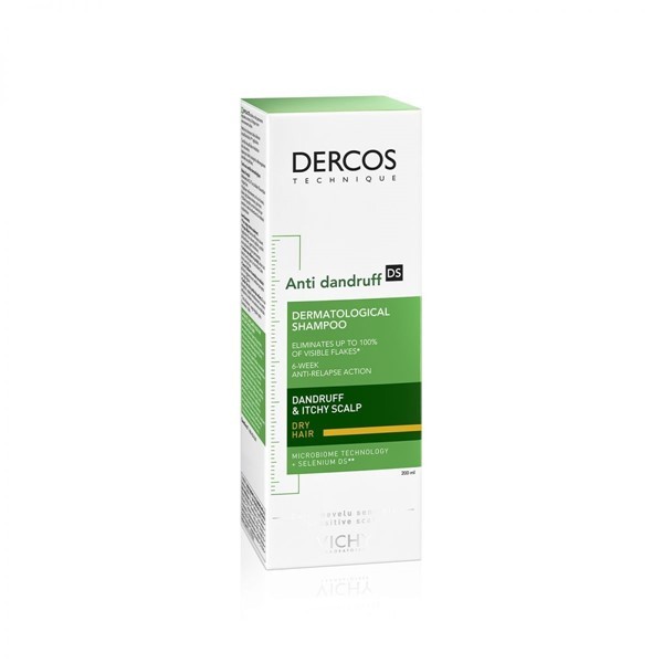 Vichy Dercos Shampoo Para El Cabello Seco Anticaspa 200 ml #1