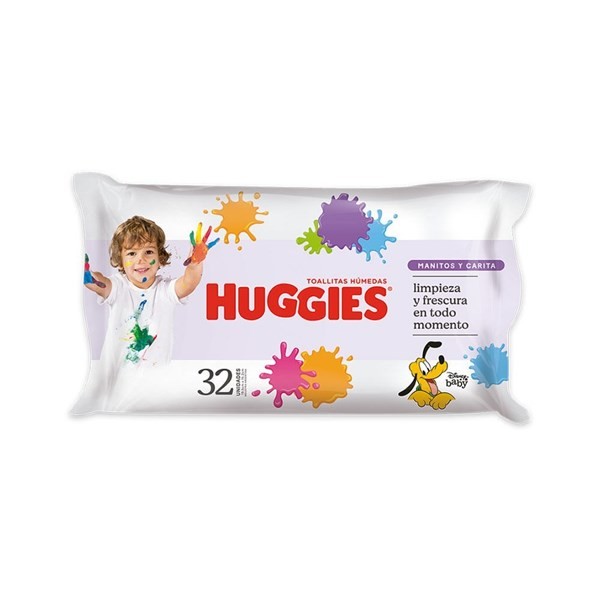 Toallas Humedas Manos Y Caritas x 32 U Huggies #1