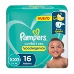 Pañal Pampers Confort Sec Extra Plus Hipoalergénico Megapack Xxg #1